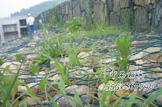 鋅鋁 合金覆塑格賓網護岸 鋅鋁 合金覆塑格賓網護岸